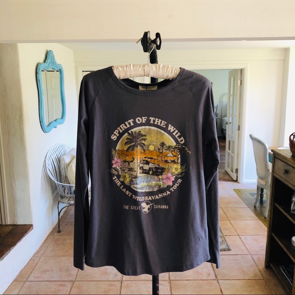 ❤️ Spell ❤️ Spirit of The Wilderness Raglan Tee - Picture 6 of 8